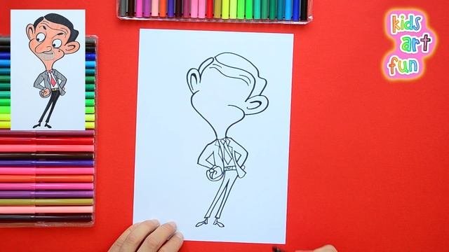 How To Draw Mr. Bean