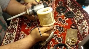 Установка  на Сааб очень мощного бензонасоса.