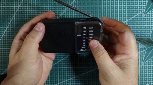 Портативный недорогой FM AM радиоприемник BAIJIALI KK218