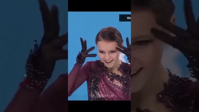 Аннушка, давайте зажигайте!😏💃🏼#фигурноекатание #анящербакова