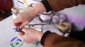 СБОРКА ЛЮСТРЫ 2 ЛАМПЫ 2 СТЕКЛЯННЫХ ПЛАФОНА!