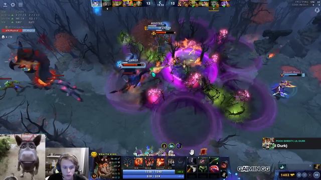 Дурачье играет с лютыми бездарями! Игра 1х9 на Wraith King смотреть онлайн