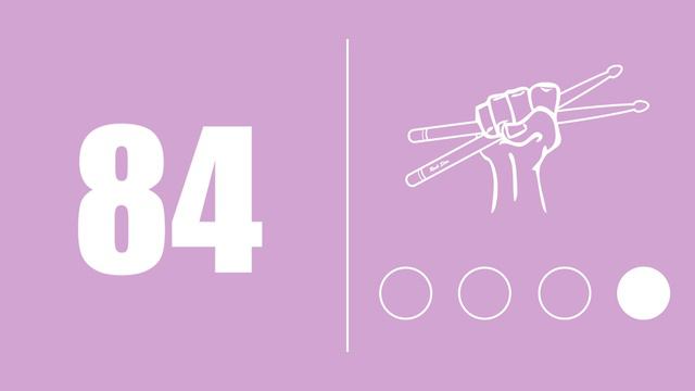 Metronome Slows Down 1 BPM Every 4 Bars | Every View Supports A Charity! смотреть онлайн