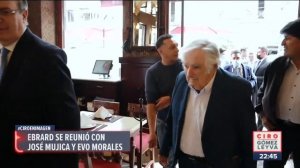 Marcelo Ebrard recibió a Evo Morales y Pepe Mujica | Noticias con Ciro Gómez Leyva