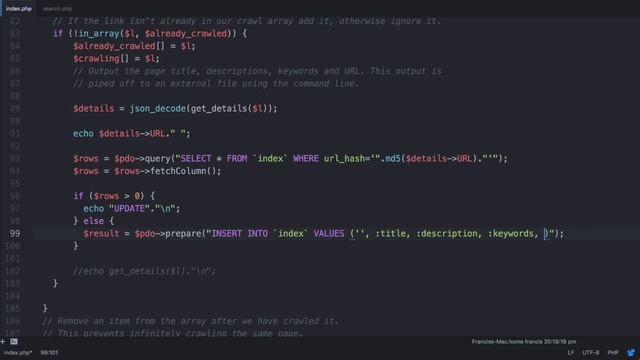 Make your Own Search Engine - Part 3 - Inserting Sites смотреть онлайн
