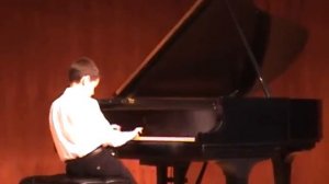 Jordan Lerner Plays Mozart Sonata #1 in C.