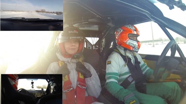 Круг на гоночном такси по Раменскому ипподрому смотреть онлайн