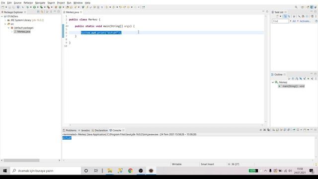 2) Java Dersleri : Eclipse Arayüz Tanıtımı | ECLIPSE INTERFACE | JAVA | смотреть онлайн