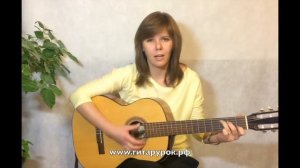 Заметался пожар голубой С. Есенин как играть на гитаре видео аккорды