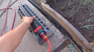 #ДАЧА. ДОЖДЕВАТЕЛЬ GARDENA AQUAZOOM 250/2 Comfort. НЕ ЗРЯ КУПИЛ. ДВА СЕЗОНА БЕЗУПРЕЧНОЙ РАБОТЫ !