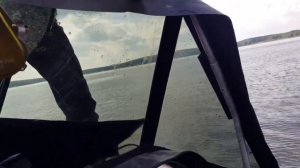 Замер расхода топлива и грузоподъемности аэролодки с двигателем 35 л.с и карбюратором Микуни.