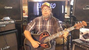 Smiger Guitar Ovataion style M4160 acoustic/electric review