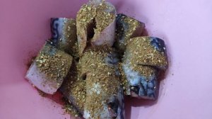 Скумбрия запечённая с соевым соусом и луком