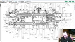 Чертежи на 1к62. Регулировка коробки подач