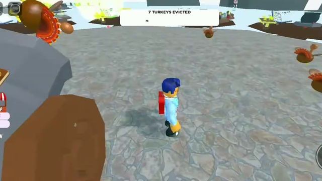 Играем в роблокс. Получаем индейку в wacky wizards. смотреть онлайн