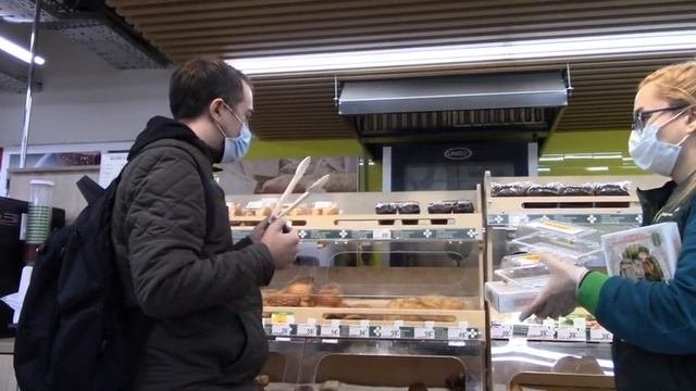 Открытая выпечка в Перекрёстке