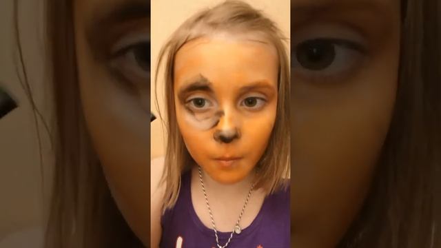 Лайф хак. грим белочка. Грим. Учим детей накладывать грим. Гримерка. Советы по нанесения грима.