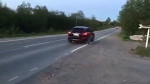 Выхлоп от FX37 на Infiniti fx45 без глушителя