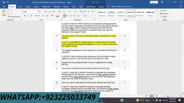 Exp19_Excel_Ch07_ML2_Finances | Excel Mid Level 2 Finance | Chapter 07_Mid Level 2 Finance | ML2