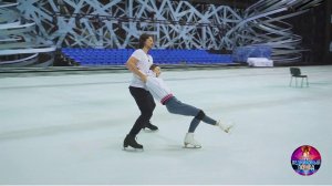 Ольга Паутова и Максим Шабалин. Тренировка. Ледниковый период 2020. Фрагмент выпуска от 10.10.2020