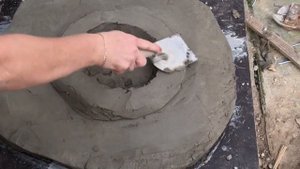 КАК СДЕЛАТЬ СТОЛ ИЗ БЕТОНА  - DIY