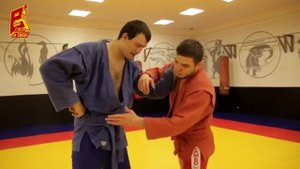 Самбо.Бросок висячка в спортивном и боевом самбо