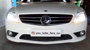 Mercedes-Benz CL550 
Установили би лед модули Orion, установили ДХО  в указатели поворотов!!!