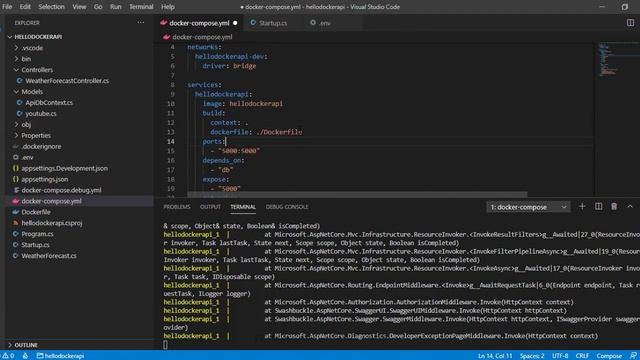 #6 Container Communication using bridge network смотреть онлайн