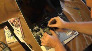 Замена залитой клавиатуры ноутбука Fujitsu-Siemens