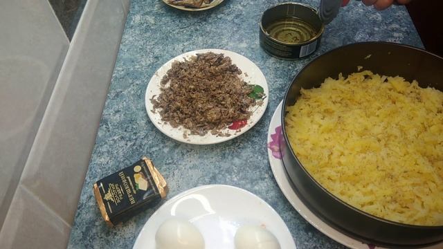 САЛАТ РЫБКИ В ПРУДУ/FISH SALAD IN THE POND