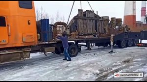 Погрузка частей ЦСД для ПАО _Северсталь