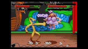 Clay Fighter (1993) - SNES Gameplay