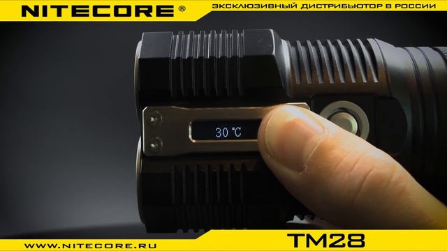 Мощный светодиодный фонарь Nitecore TM28