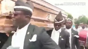 Мем танец с гробом в мультиках #1