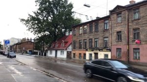 Рига. Жить? Или Не Жить? Рига Год Спустя. Прогулка под Дождем