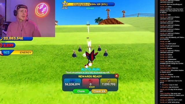 UNLOCK SHADOW THE HEDGEHOG FAST!!! (Sonic Speed Simulator - ROBLOX) смотреть онлайн