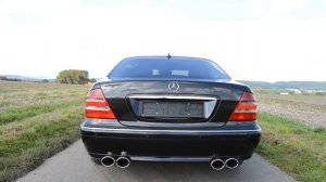 Mercedes Benz S500 W220 Звук мотора