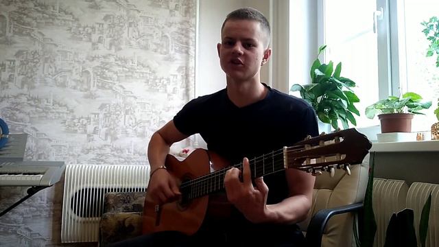 МУККА - Девочка с Каре , кавер под гитару🔥