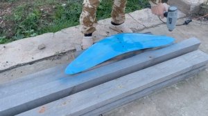 Гидрофойл из фанеры, своими руками, делаем крыло и тесты Plywood hydrofoil