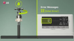 IE Error | Error Code | LG Front Load Washing Machine