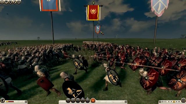 Rome: Total War 2 Battles - 1 Roman Unit vs 4 Egyptian Units [1080p/60FPS] смотреть онлайн