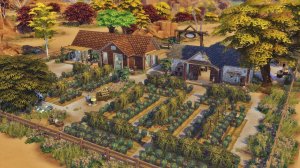 СЕМЕЙНЫЙ ДОМ ВИНОДЕЛА| THE SIMS 4  Строительство| Mulena Sims 4