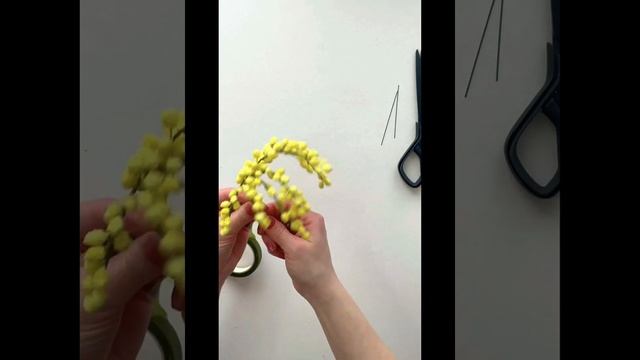 Мимоза из бумаги с Feeria sweet смотреть онлайн