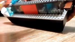 Как собрать корабль из лего!