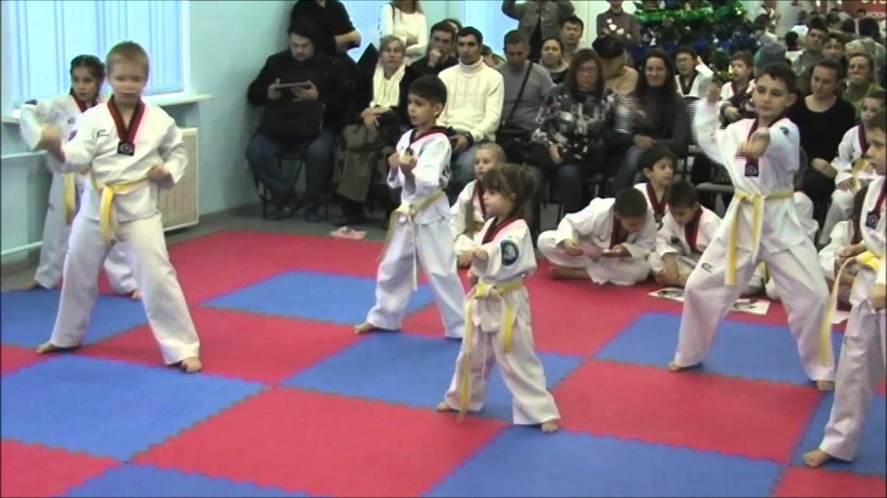 Taekwondo WTF. 22.12.2013 Аттестация на жёлтый пояс.