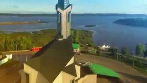 Набережные Челны с высоты птичьего полета