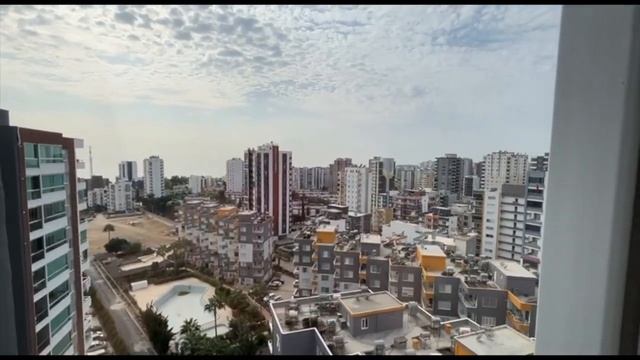 3+1 КВАРТИРА С ВИДОМ НА МОРЕ И ОГРОМНЫМ БАЛКОНОМ / КРАСИВЫЙ КОМПЛЕКС / БАССЕЙН / МЕРСИН ТУРЦИЯ