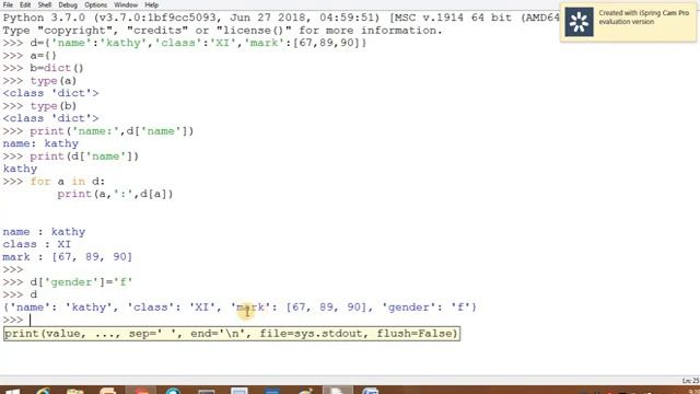 CBSE  - Class 12 Python – Ch 2 – Dictionary in Python – Sumitha Arora – Lec 3 – Eng - Sasikala