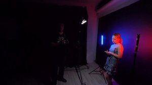 ?ПОРТРЕТ с цветным светом. Godox TL30 - K4.