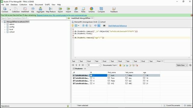 MongoDb Tutorial In Hindi | How to delete document in MongoDb (Part-8) смотреть онлайн